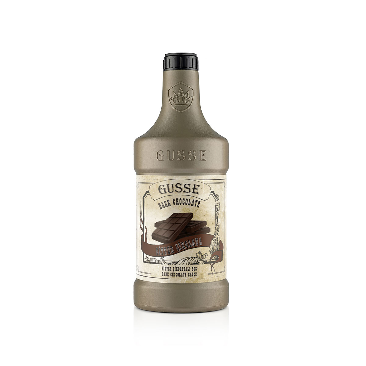 gusse-Bitter-Çikolata-Aromalı-Bar-Sos Bitter Çikolata Aromalı Bar Sos - Görsel 1